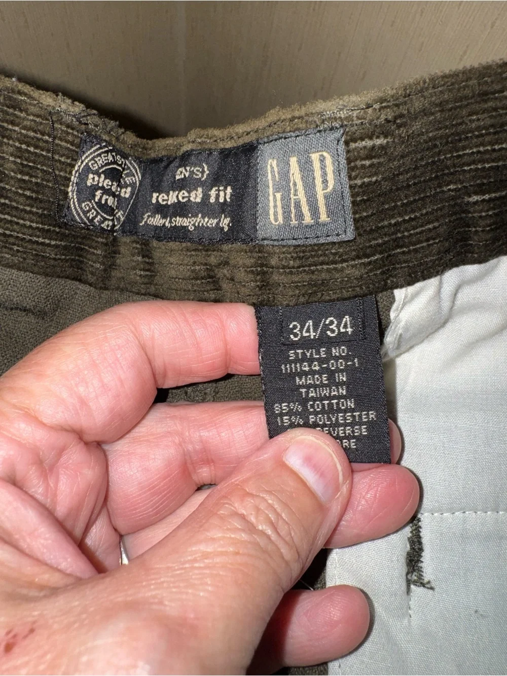 GAP classic corduroy